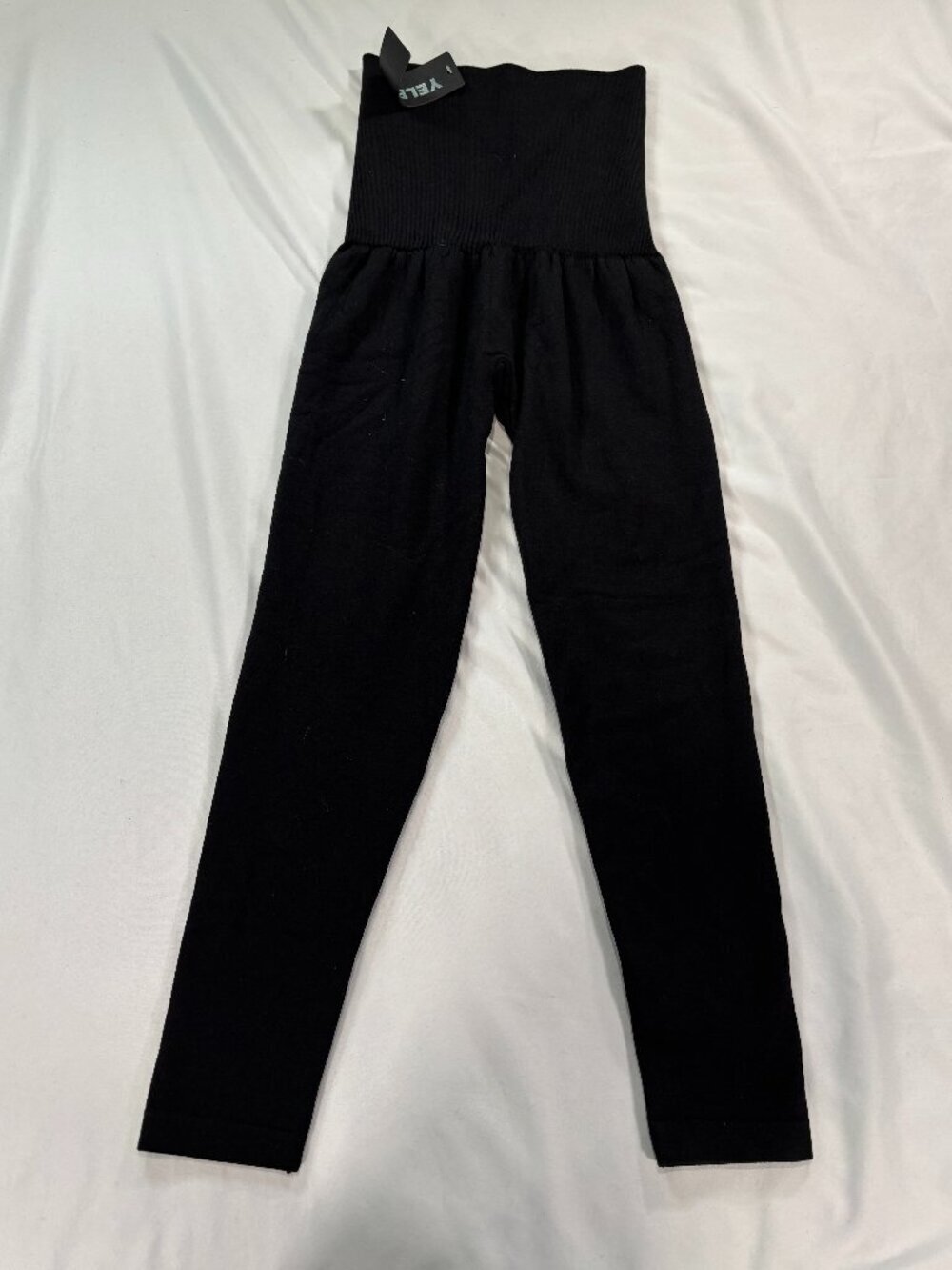 YELETE Black Elastic Waist Leggings Plus Size Excellent! Lot G